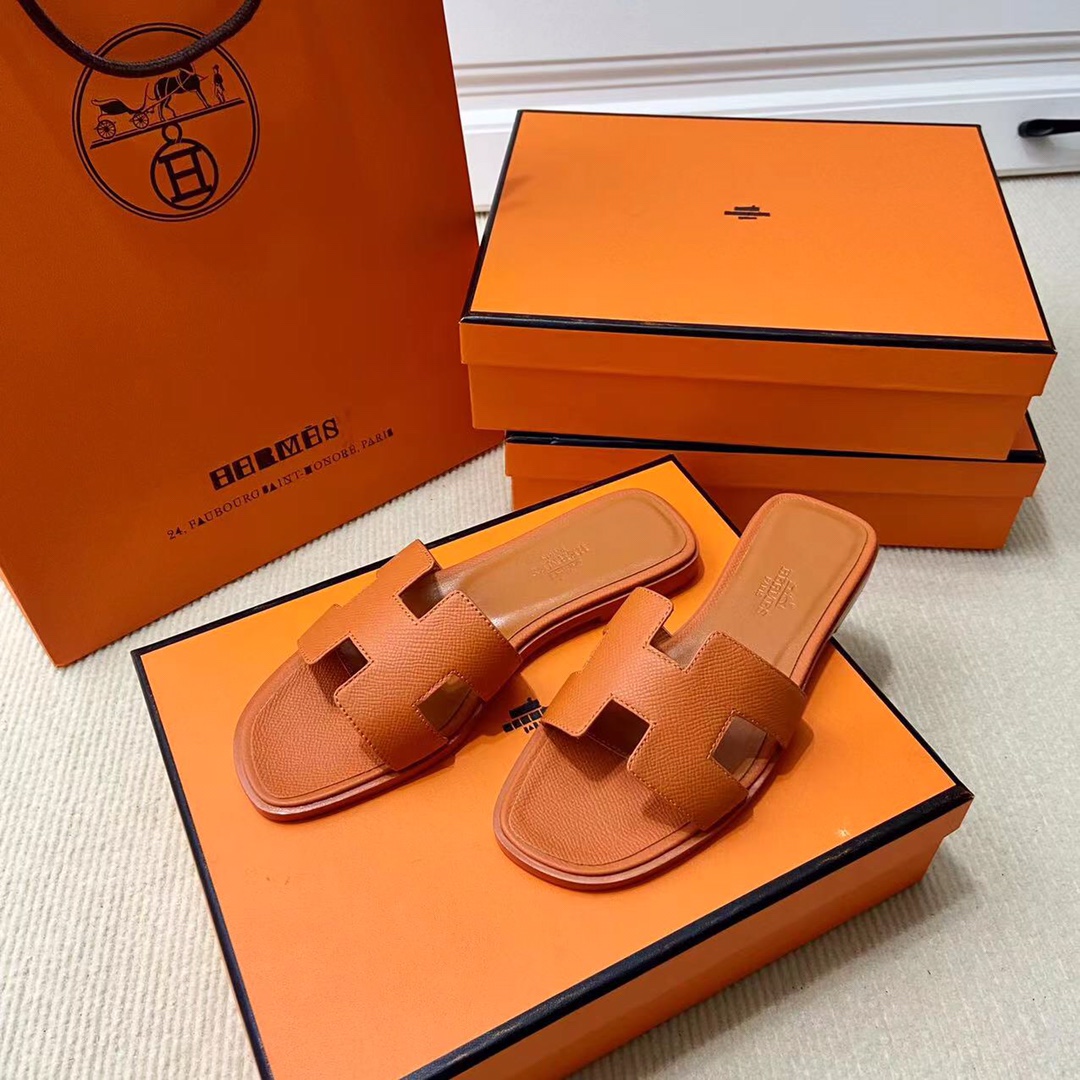 에르메스 올수공 오란 슬리퍼 샌들 앱송 52